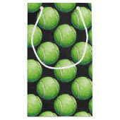 Tennis Ball Patronen Klein Cadeauzakje (Achterkant)