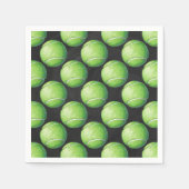 Tennis Ball Patronen Servet (Voorkant)