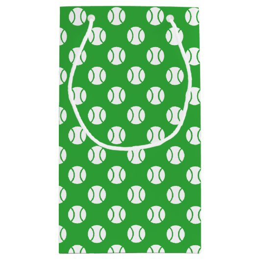 Tennis ball Patroon Bokjes cadeautasjes op feestda Klein Cadeauzakje (Achterkant)