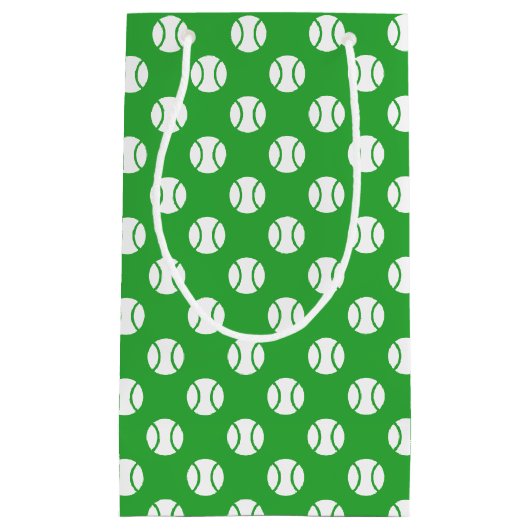 Tennis ball Patroon Bokjes cadeautasjes op feestda Klein Cadeauzakje (Voorkant)