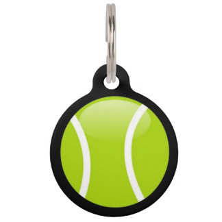 Tennis Ball Pet ID Tag Huisdierpenning