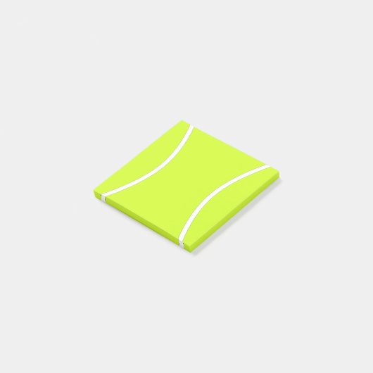 Tennis Ball Player of Coach Post-it® notes Notitie (Schuin)
