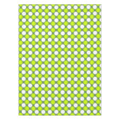 Tennis Ball Polka Dot Pattern Tafelkleed (Voorkant)