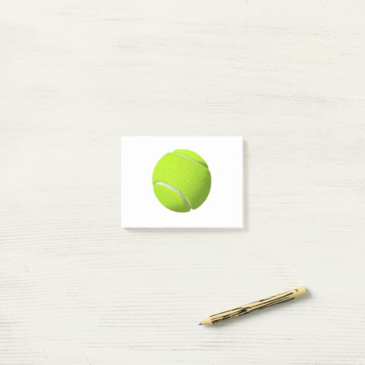 Tennis Ball Post-it® Notes (Op bureau)