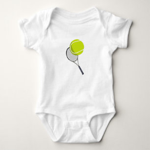 Tennis Ball & Racket Racquet Romper