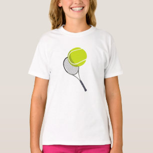 Tennis Ball & Racket Racquet T-shirt