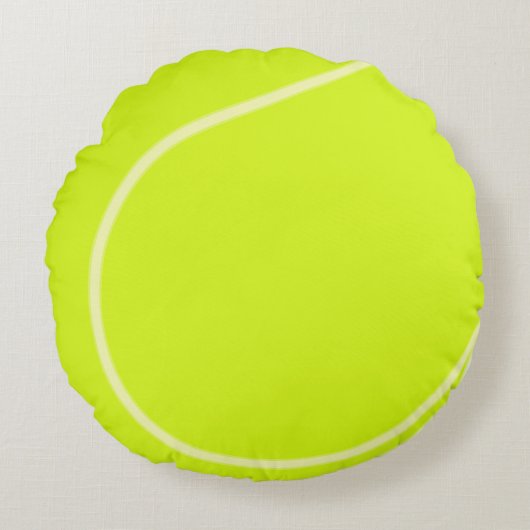 Tennis Ball Rond Kussen (Voorkant)