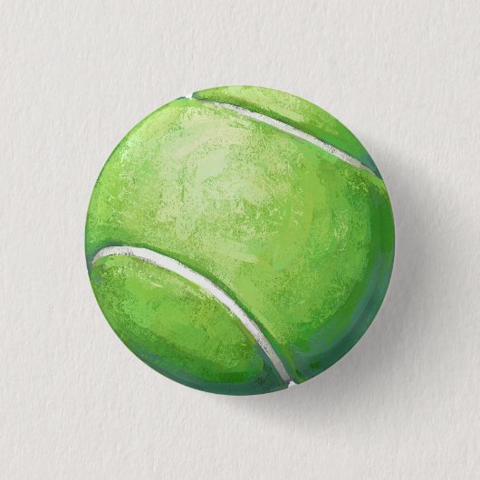 Tennis Ball Ronde Button 3,2 Cm (Voorkant)