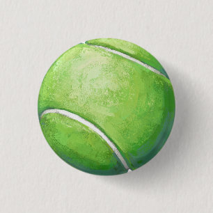 Tennis Ball Ronde Button 3,2 Cm