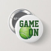 Tennis Ball Ronde Button 5,7 Cm (Voorkant /achterkant)
