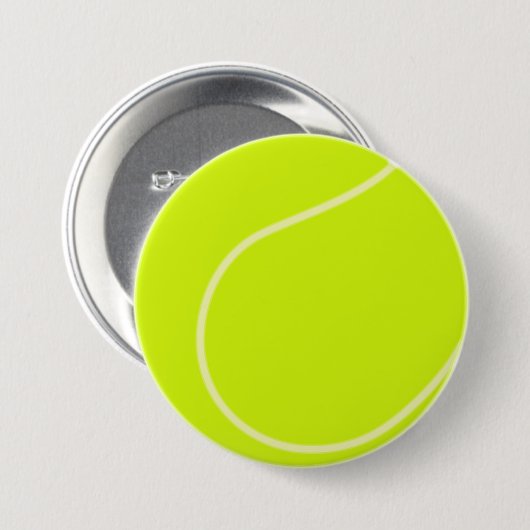 Tennis Ball Ronde Button 7,6 Cm (Voorkant /achterkant)