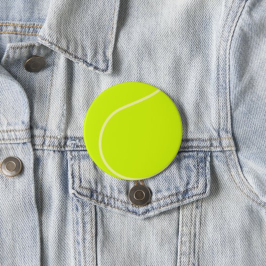 Tennis Ball Ronde Button 7,6 Cm (In situ)