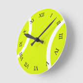 Tennis Ball Ronde Klok (Hoek)