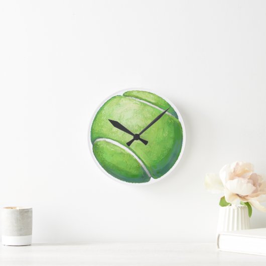 Tennis Ball Ronde Klok (Huis)