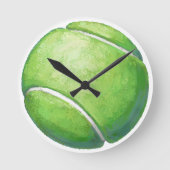 Tennis Ball Ronde Klok (Voorkant)