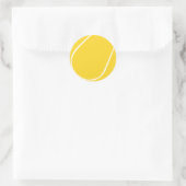 Tennis Ball Ronde Sticker (Tas)