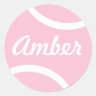 Tennis Ball Ronde Sticker