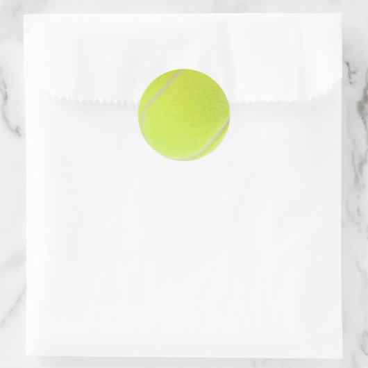 Tennis Ball Ronde Sticker (Tas)