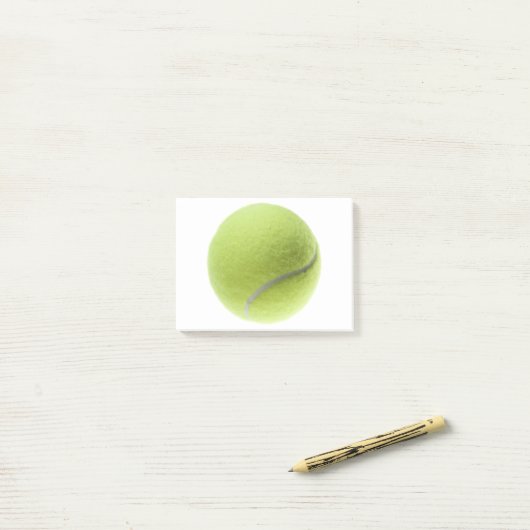 Tennis Ball Sjabloon Sports Tennis Balls Post-it® Notes (Op bureau)