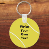 Tennis Ball Sleutelhanger (Voorkant)