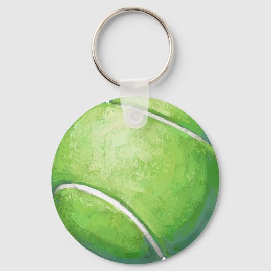 Tennis Ball Sleutelhanger (Voorkant)