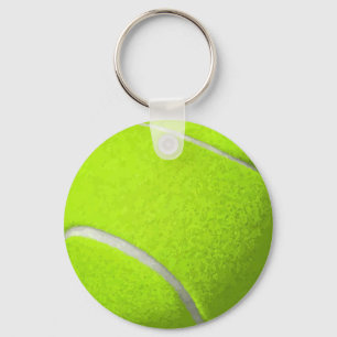 Tennis ball sleutelhanger