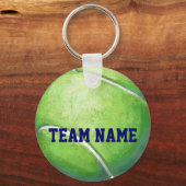 Tennis Ball Sleutelhanger (Voorkant)