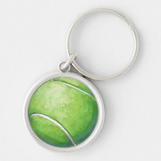 Tennis Ball Sleutelhanger (Voorkant)