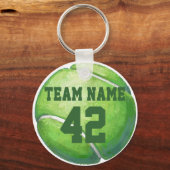 Tennis Ball Sleutelhanger (Voorkant)