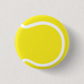 Tennis Ball Small, 1¼ inch Ronde Button (Voorkant)