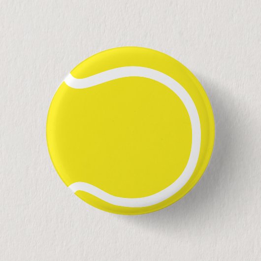 Tennis Ball Small, 1¼ inch Ronde Button (Voorkant)