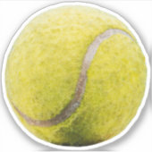 Tennis Ball Sport Foto Sticker (Voorkant)