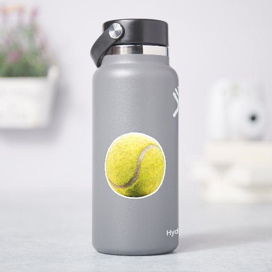 Tennis Ball Sport Foto Sticker (HydroFlask)