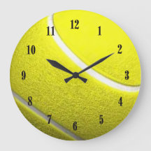 Tennis Ball Sport met zwarte nummers