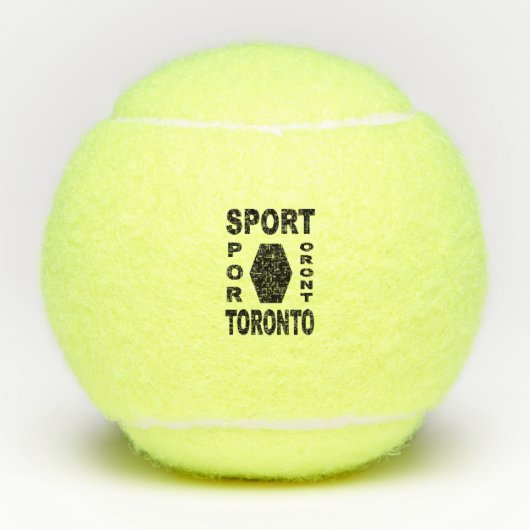 Tennis Ball SPORT TORONTO Tennisballen (Voorkant)