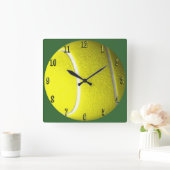Tennis Ball Sport Yellow Wall klok (Huis)