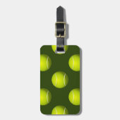 Tennis Ball Sports Bagagelabel (Voorkant verticaal)