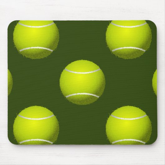 Tennis Ball Sports Muismat (Voorkant)