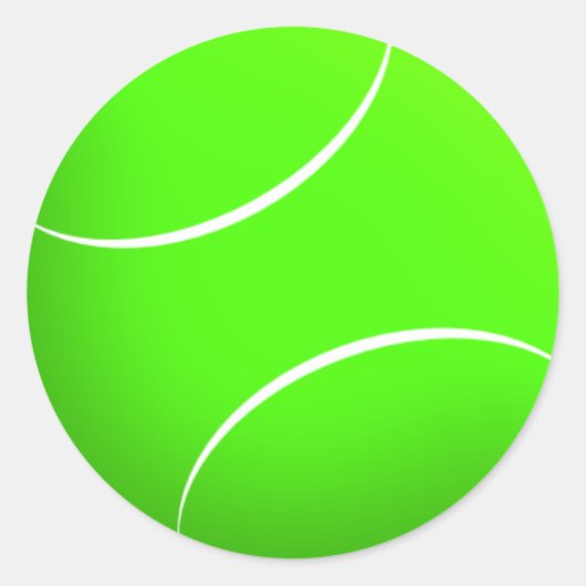Tennis Ball Sticker (Voorkant)