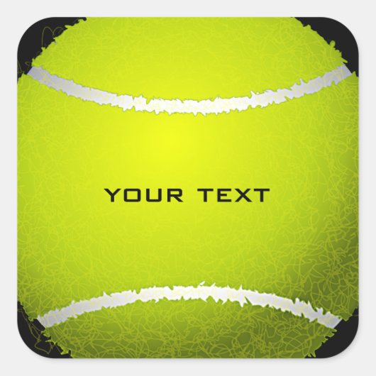 Tennis Ball Sticker (Voorkant)