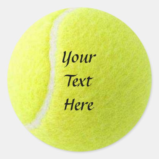 Tennis Ball Sticker (Voorkant)