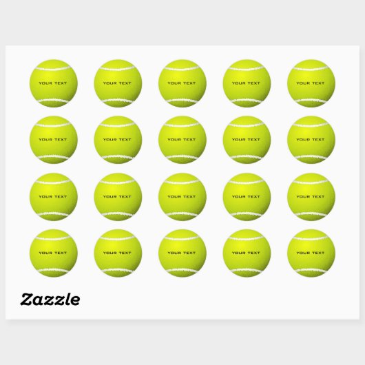 Tennis Ball Sticker (Vel)