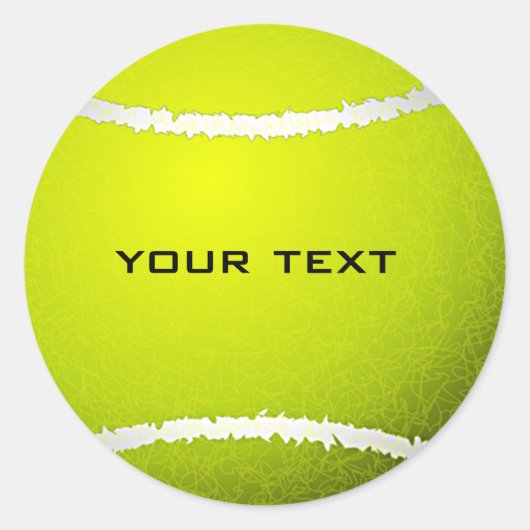 Tennis Ball Sticker (Voorkant)