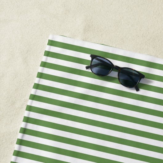 Tennis Ball Stripes Design Beach Towel Strandlaken (In situ)
