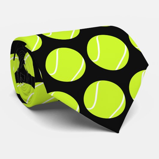 Tennis Ball-Stropdas voor tennisspelers of touring Stropdas (Opgerold)