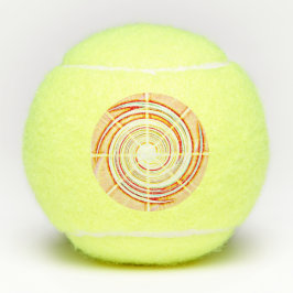 Tennis ball Swirl Oil Tennisballen
