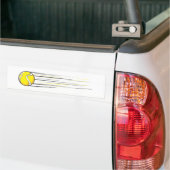 Tennis Ball Swish Bumpersticker (Op Truck)