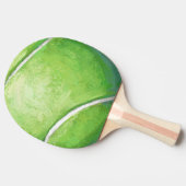 Tennis Ball Tafeltennisbatje (Zijkant)