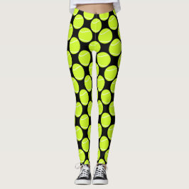 Tennis Ball Tennis Player Compressie-pants Leggings