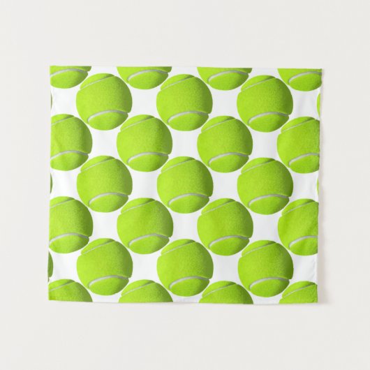Tennis Ball Wandkleed (Voorkant (horizontaal))